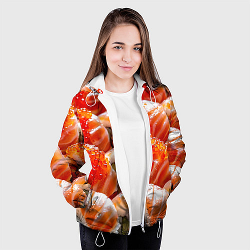 Женская куртка Ролл Филадельфия / 3D-Белый – фото 3