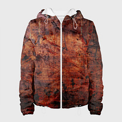 Женская куртка Абстракция - rusty mood