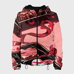 Женская куртка Шоколадки в форме сердца