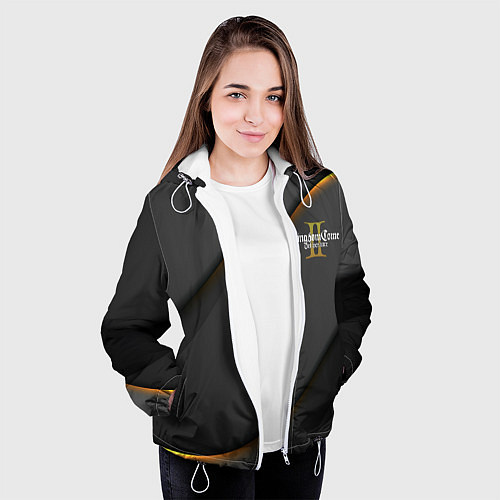 Женская куртка Игра Kingdom Come: Deliverance 2 / 3D-Белый – фото 3