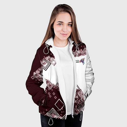 Женская куртка Снуоборд / 3D-Белый – фото 3