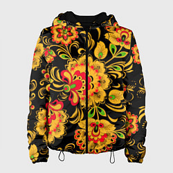 Женская куртка Хохлома - роспись