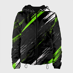 Куртка с капюшоном женская Sports suit, цвет: 3D-черный