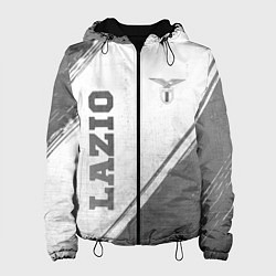 Куртка с капюшоном женская Lazio - white gradient вертикально, цвет: 3D-черный