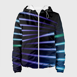 Женская куртка Color black blue