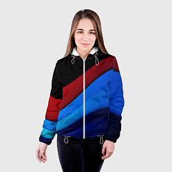 Куртка с капюшоном женская Multicoloured, цвет: 3D-белый — фото 2