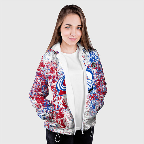 Женская куртка Colorado Avalanche NHL white / 3D-Белый – фото 3