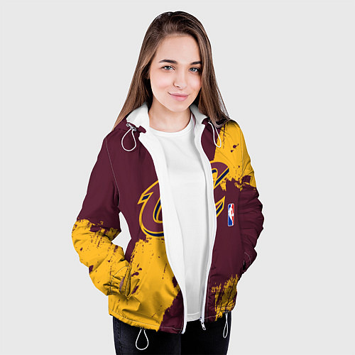 Женская куртка Cleveland Cavaliers NBA team / 3D-Белый – фото 3