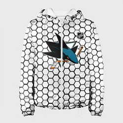 Женская куртка Сан Хосе Шаркс - белые плиты