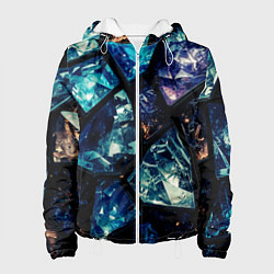 Женская куртка Текстура драгоценных камней