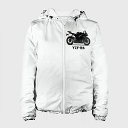 Куртка с капюшоном женская Sports bikes, цвет: 3D-белый