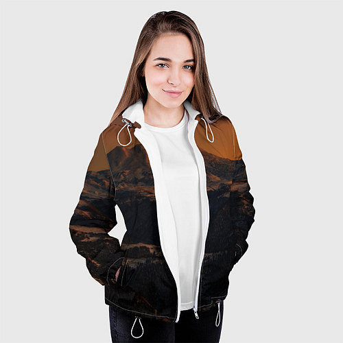 Женская куртка Эльбрус / 3D-Белый – фото 3