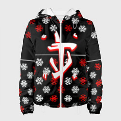 Женская куртка Doom winter pattern steel