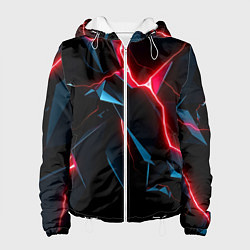 Куртка с капюшоном женская Neon multicolored, цвет: 3D-белый
