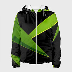 Женская куртка Geometric neon
