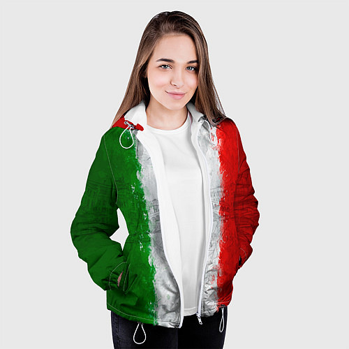 Женская куртка Italian / 3D-Белый – фото 3