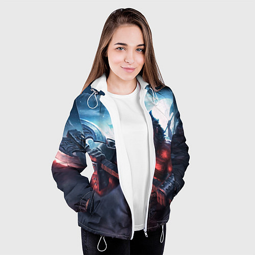 Женская куртка Axe / 3D-Белый – фото 3