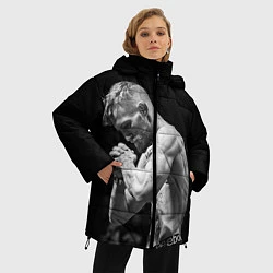 Куртка зимняя женская Conor McGregor: Mono, цвет: 3D-светло-серый — фото 2