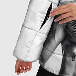 Куртка зимняя женская Конор Макгрегор, цвет: 3D-черный — фото 2