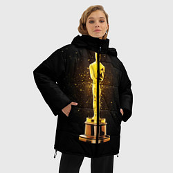 Куртка зимняя женская Оскар, цвет: 3D-черный — фото 2