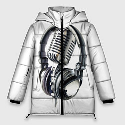 Куртка зимняя женская Диджей, цвет: 3D-черный