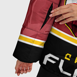 Куртка зимняя женская Calgary Flames, цвет: 3D-черный — фото 2