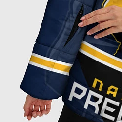 Куртка зимняя женская Nashville Predators, цвет: 3D-черный — фото 2