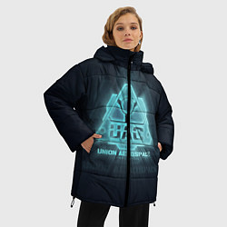 Куртка зимняя женская Union Aerospace corporation, цвет: 3D-черный — фото 2