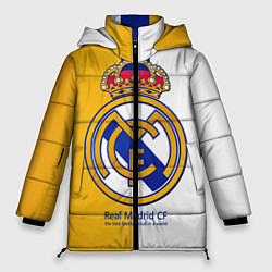 Куртка зимняя женская Real Madrid CF, цвет: 3D-светло-серый