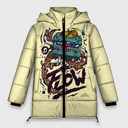 Куртка зимняя женская Flow, цвет: 3D-черный
