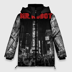 Куртка зимняя женская Mr. Robot City, цвет: 3D-красный