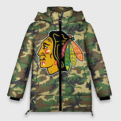 Женская зимняя куртка Blackhawks Camouflage