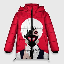 Куртка зимняя женская Tokyo Ghoul, цвет: 3D-черный