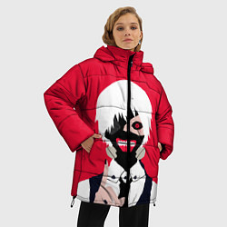 Куртка зимняя женская Tokyo Ghoul, цвет: 3D-черный — фото 2