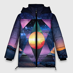 Куртка зимняя женская Space, цвет: 3D-черный