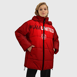 Куртка зимняя женская I am United, цвет: 3D-черный — фото 2