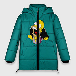Куртка зимняя женская Alien-Homer, цвет: 3D-черный