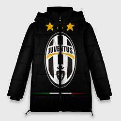 Куртка зимняя женская Juventus: 3 stars, цвет: 3D-красный