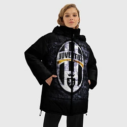 Куртка зимняя женская Juventus: shadows, цвет: 3D-черный — фото 2