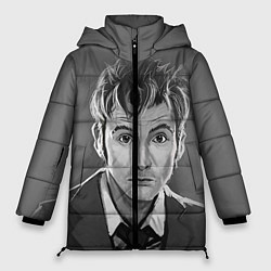 Куртка зимняя женская Doctor Who: fun-art, цвет: 3D-черный