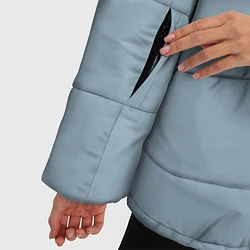 Куртка зимняя женская Лицо Бендера, цвет: 3D-красный — фото 2