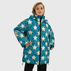 Куртка зимняя женская Звездомания, цвет: 3D-черный — фото 2
