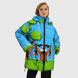 Куртка зимняя женская Утиная охота, цвет: 3D-черный — фото 2