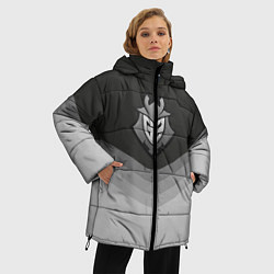 Куртка зимняя женская G2 Esports Uniform, цвет: 3D-черный — фото 2
