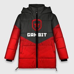 Куртка зимняя женская Gambit Gaming Uniform, цвет: 3D-черный