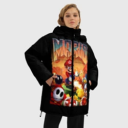Куртка зимняя женская Mario Doom, цвет: 3D-черный — фото 2