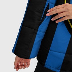Куртка зимняя женская Inter FC 1908, цвет: 3D-красный — фото 2