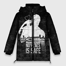 Куртка зимняя женская No Place is Safe, цвет: 3D-красный