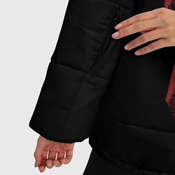 Куртка зимняя женская Dark Moriarty, цвет: 3D-черный — фото 2
