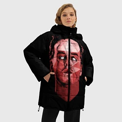Куртка зимняя женская Dark Moriarty, цвет: 3D-красный — фото 2